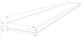 #Size (W x L)_4" x 30"